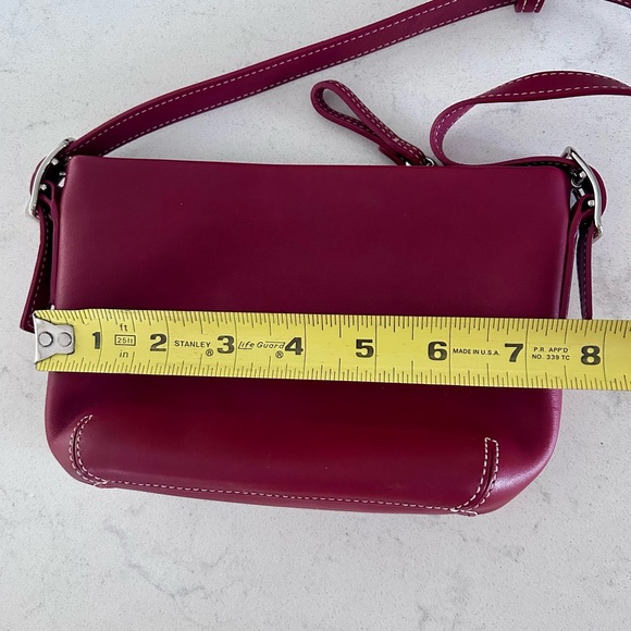 Coach Red Leather Mini Bag - Picture 8 of 11